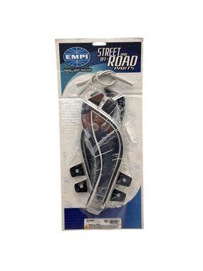 EMPI 00-6439-0 Volkswagen VW Beetle Bug Front Fender Guard Set Stainless Steel